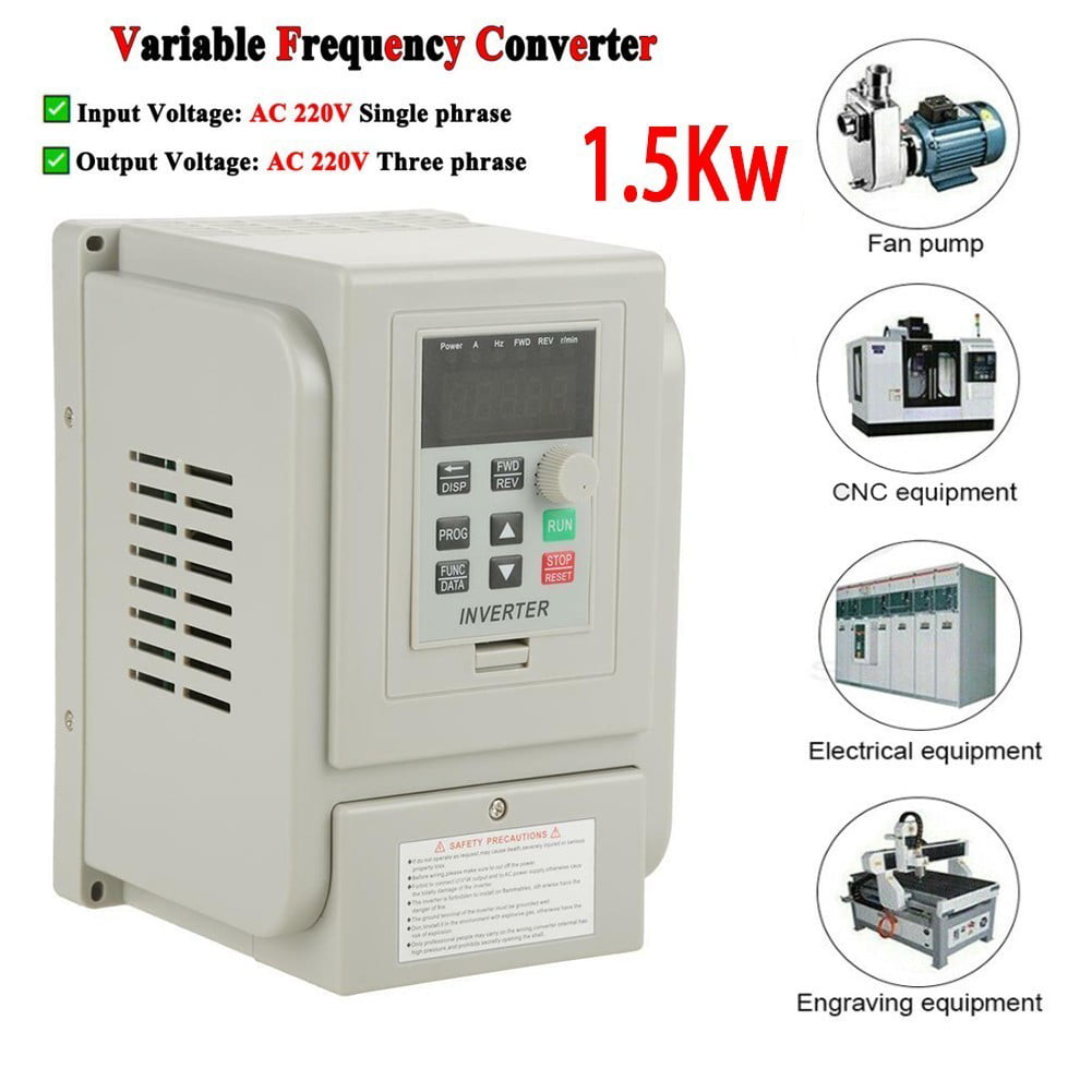 750W VFD Inverter 3phase 220V Variable Frequency Driver for CNC Router Engraving 