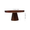 thumbnail image 6 of Display Cupcake Pastries Desserts Stand Acacia Wood Cake Stand with Base Home Supply, 6 of 6