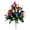 D, variant on Ground Insert Artificial Rose - Fade-Resistant Memorial Flower for Cemetery Decoration, Gravesite & Remembrance Service - Color H