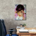 thumbnail image 3 of Epic Graffiti 'Audrey On Ice' by Loui Jover, Canvas, Wall Art, 18"x26", 3 of 8