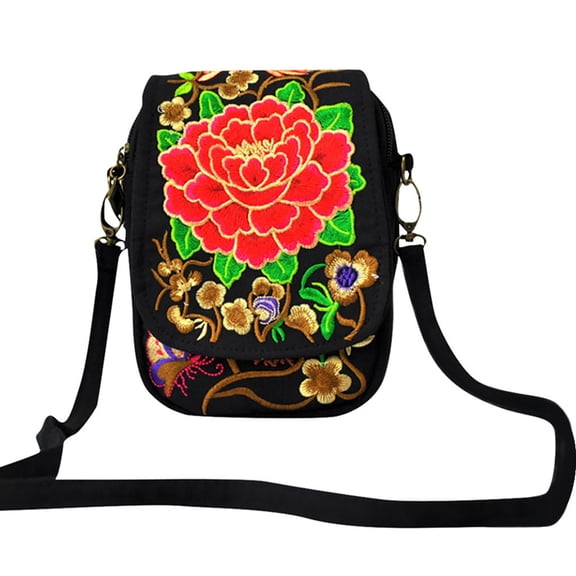 zttd womens ethnic style embroidered retro backpack mini coin purse small bag a