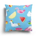 thumbnail image 5 of Funda de almohada de lujo con dibujos de limón para decoración del hogar, para exteriores, para coche, sala de estar, verano, 5 of 5