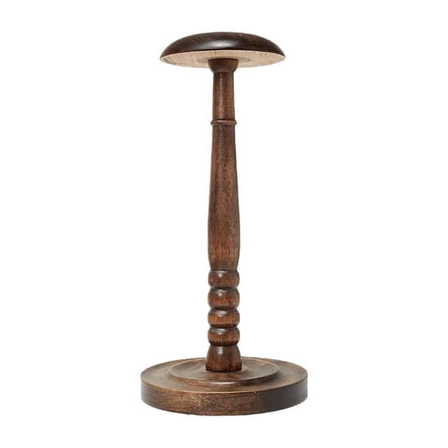 Abbracc Dome Shaped Hat Rack Freestanding Cap Organizer Holder Display Hat Holder Stand L Brown