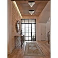 thumbnail image 3 of Royal Designs Clear K9 Quality Elegant Oil Rubbed Bronze Round Crystal Ceiling Flush Mount-2 Lights, 3 of 4