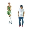 thumbnail image 4 of Figuras de mujer y hombre 1/64, personas de escena en miniatura, figuras de Diorama de calibre S, diseño de artesanías de jardín de hadas, figuras, 4 of 9