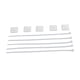 thumbnail image 1 of Bridas de Nailon Con Cremallera ANGGREK 200 Piezas Autoblocantes Para Cables, 1 of 8