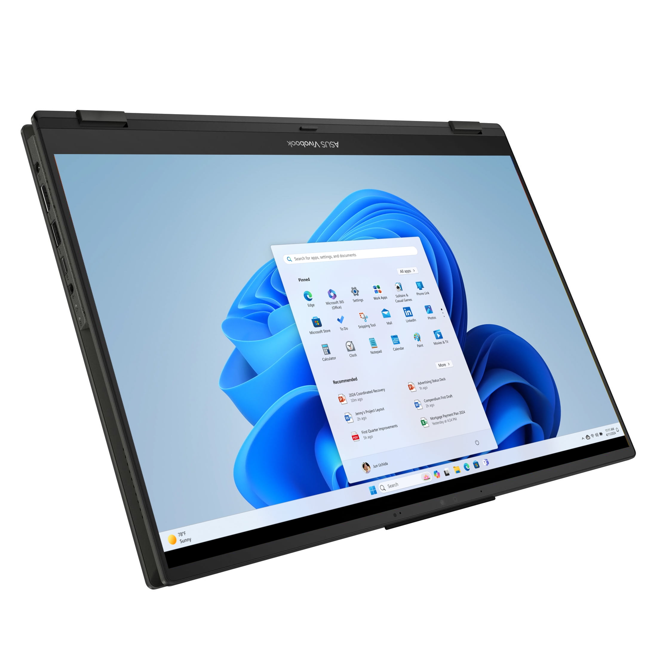 ASUS Vivobook S 16 Flip, 16 inch Touch 2-in-1 Windows Laptop
