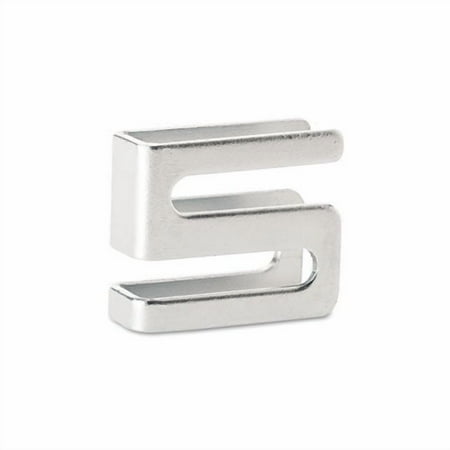 Alera ALESW59SHSR Metal Wire Shelving S Hooks - Silver (4-Piece/Pack)