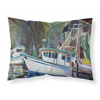 Joe Patti Shrimp Boat Fabric Standard Pillowcase-30 x 20.5-