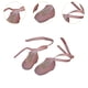 thumbnail image 5 of Zapatos planos para muñecas BJD, accesorio fotográfico, calzado cómodo, zapatos de baile, zapatos para muñecas BJD rosa, 5 of 8