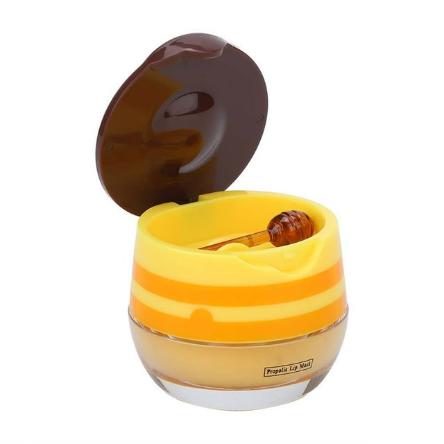 Lip , Exfoliating Lip Brightening Dead Skin Removal Mild Propolis With Brush For Daily Use For Women