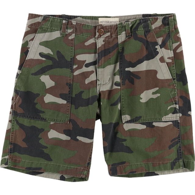 Ralph Lauren Mens Twill Utility Casual Walking Shorts, Verde, 30 Ralph Lauren Caminando