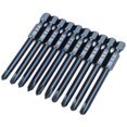 thumbnail image 4 of Fosa Screwdriver Bit, 10Pcs Electric Y‑Type Magnetic S2 Alloy Steel Remove Tool Hardware, Total Length 65mm, For Wind Batch, Hand Drill, 4 of 8