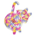 thumbnail image 1 of Handmade Crochet Cat Butt Drink Coasters - Absorbent Funny Kitchen Decor for Home/Office, Novelty Gift Set, 1 of 9