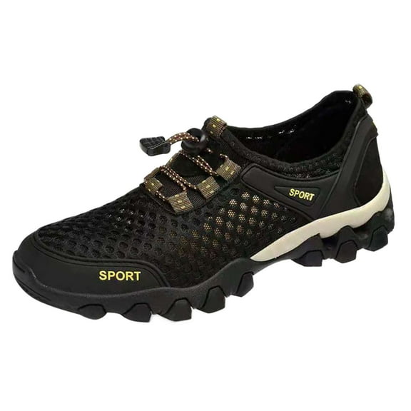 CHENge Mens Sneakers Size 9 Comfortable Lightweight Arch Support Low Top Work Shoe Men Gym Athletic Tennis Sneakers Breathable Mesh Shoes