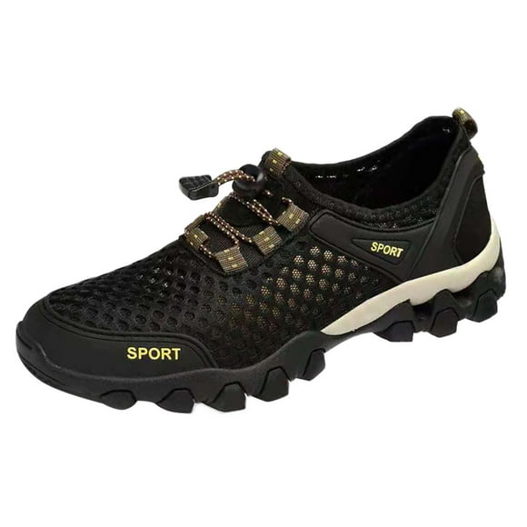 krdevn Barefoot Shoes Women/Men - Men Summer Mesh Breathable Hiking Shoes Walking Shoes Outdoor Travel Shoes Sports Shoes,River Trekking Shoes, Fishing Wader Boots