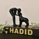 thumbnail image 5 of Estatua de perro, hombre y perro de Friygardcn para decoración del hogar, 5 of 7