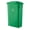 Green, variant on 23 Gallon Slim Rectangular Garbage Can - with Paper Slot Lid - Blue