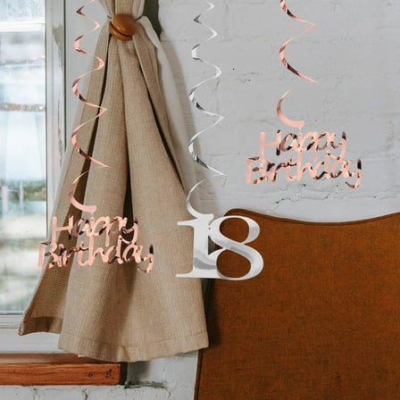 FRCOLOR 2 Set Iridescent Party Decorations Streamers Party Decorations 86x10cm