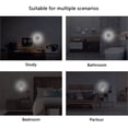thumbnail image 3 of Yayeee LED Plug in Night Light for The Home with Auto Dusk to Dawn Light Sensors, 2 Pack, Black Floral Cat Pattern, 3 of 6