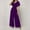 11#a Purple, variant on Womens Elegant Jumpsuits Dressy Casual Sleeveless Formal Wide Leg Long Pants Rompers for Wedding Guest Green XL