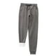 thumbnail image 1 of Leggings de invierno de talla grande para mujer, de felpa lisa: pantalones cálidos y casuales con cintura elástica, para llevar en exteriores e interiores, 1 of 3