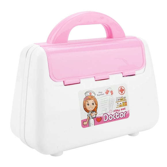 Kit Toy Toy Children Toy Kit Children Toy Tool Kit Toy Children Stethoscope Syringe Medicine Bottle Tool Kit Role Playing Game Toys Pink