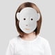 thumbnail image 2 of 6 PCS DIY Mascarillas faciales DIY Party Masks DIY Máscaras en blanco Party Cosplay Accesorios, 2 of 6