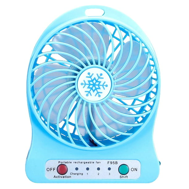 Portable Rechargeable Mini Fan Air Cooler Mini Desk Fan USB Cooling Rechargeable Handheld Fans - Walmart.com