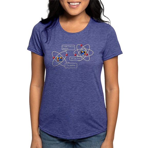 CafePress - Atomjokeblack T Shirt - Womens Tri-blend T-Shirt