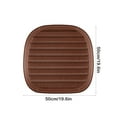 thumbnail image 3 of Cojín transpirable de malla para asiento de coche con funda de lino para comodidad y soporte durante todo el año, 3 of 6