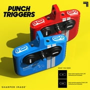 Sharper Image® Toy RC Robo Rivals Remote Control Robot Fighting Set with 2-Player Combat with Power Fists, 4-pieces, Blue And Red, Age 6+