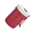thumbnail image 1 of Toystoory Taza de agua de doble capa, tazas de sopa selladas para microondas, taza de desayuno sellada a prueba de fugas, tazas de Camping Mostrada Rojo 301-400ml, 1 of 6