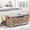 39.3 inch-with Cushion, variant on Storage Bench, Storage Chest with Upholstered & 2 Safety Hinges, Storage Ottoman Bench Loads 300 Lb for Entryway Bedroom Living Room, Easy Assembly