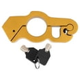 thumbnail image 3 of HEMOTON  Motorcycle Handlebar Security Lock Throttle Locks Anti Theft Yellow, 3 of 8