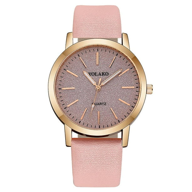 Relojes para mujer reloj de lujo a la moda para mujer reloj de cuero para mujer relojes de pulsera de cuarzo para mujer Montre Femme