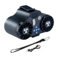 thumbnail image 2 of Ventilador personal Ventilador de cintura Ventilador de cuello 4 velocidades Manos libres 6x3x2.5 pulgadas Recargable para viajes de campamento Ligero Negro, 2 of 8