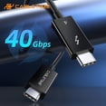 thumbnail image 2 of Cable CABLETIME THUNDERBOLT 4 Certificado por Intel, 2 of 2