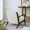 thumbnail image 4 of Roundhill Furniture Eterna Mid-Century Accent Chair with Pillow, 4 of 11