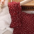 thumbnail image 5 of Esaierr Toddler Girl Dress Pleated Sleeveless Dress Solid Color Short Sleeve Princess Dress Fashion Pleated Skirt for 4T-7T, 5 of 5