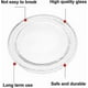 thumbnail image 3 of Microwave Oven Glass Plate Microwave Glass Turntable Plate Replacement Flat Base Glass Tray 24.5cm/9.6 Inches (flat Bottom), 3 of 5