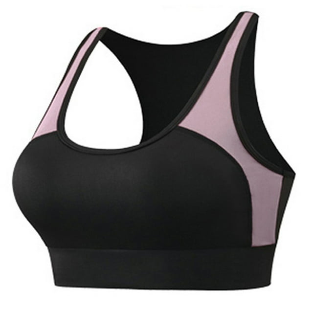 Brasier Sujetador Deportivo para Mujer con Gran Soporte y Acolchado En La Espalda, para Fitness, Correr, Yoga y Trotar. Mediana