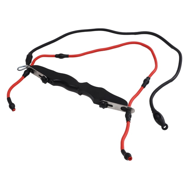 OULII 1 Set Archery Band Bow for Beginners in Assorted Color with Rubber and Stainless Steel Material