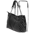 thumbnail image 1 of KHBUAB 1Ud Mujer PU Negro Con De Y Para Y Compras, 1 of 8