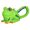 Green, variant on Lifelight Animal Carabiner Flashlight - Blue Lizard