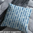thumbnail image 2 of Manfei Watercolor Stripes Fabric by the Yard 3 Yards, Blue and White Fabric for Sewing, Modern Abstract Art Aesthetic Home Decor Fabric by the Yard, Lightweight Room Decor, 2 of 6
