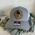 thumbnail image 2 of Man of God Men's Christian Leatherette Patch Adjustable SnapBack trucker Hat Cap, 2 of 5
