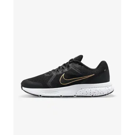 Nike Men Zoom Span 4 Sneaker Black/Metallic Gold DC8996-009 Size 9 US