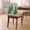 Christmas Tree Green, variant on Mapper Chair Back Covers Set of 4 Washable Removable Chair Cover Slipcover Protector for Dining Room Hotel Party Holiday Decor Orange