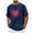 Navy, variant on UVEASISHA Cute Graphic Tees for Men Short Sleeve Crewneck Pullover Valentines Day Heart Print T-Shirts Spring Summer Casual Regular Fit Tee Shirt Red M